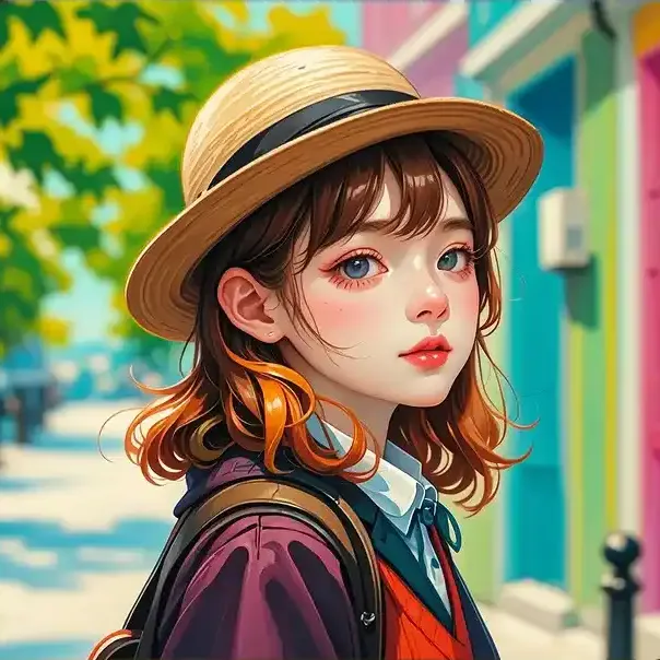 Real Portrait to Anime Illustration AI Transformed